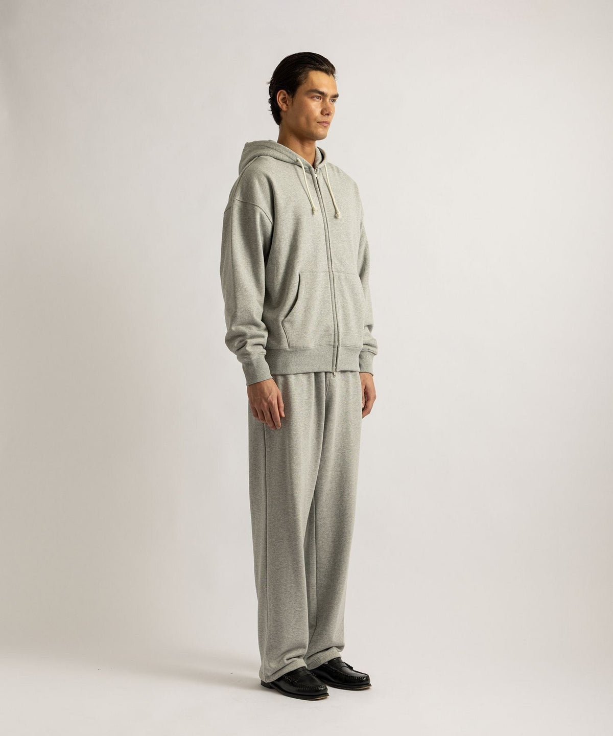 Canal Waffle Lined Zip Hoodie
