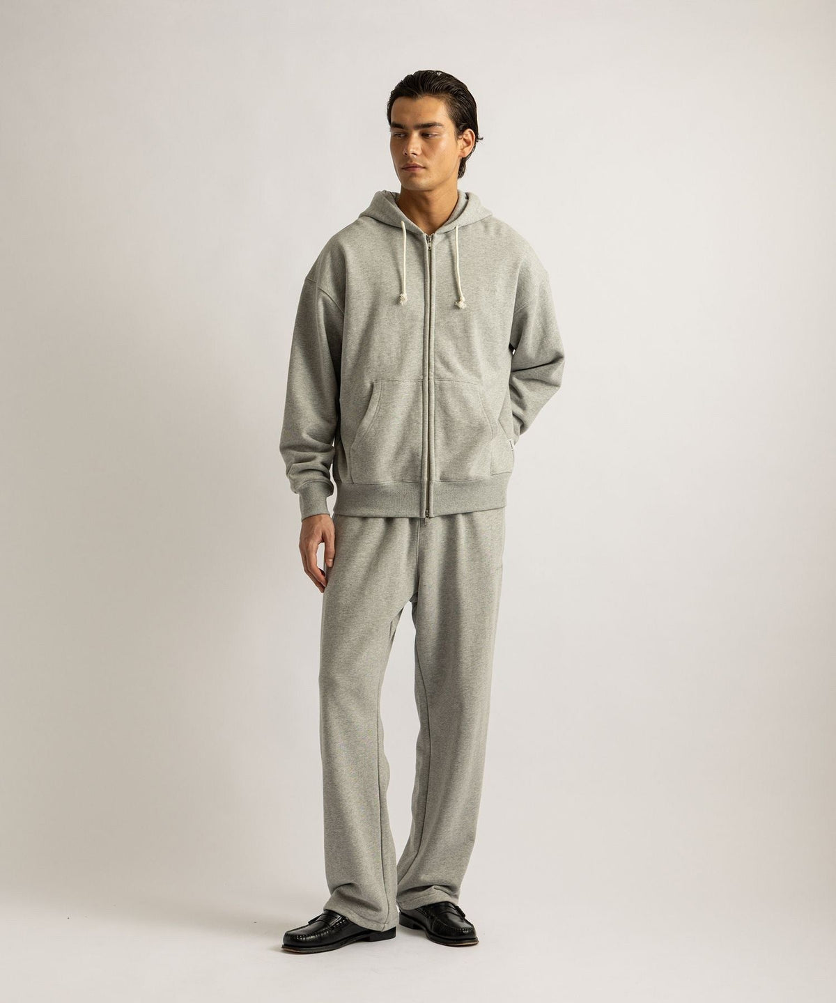 Canal Waffle Lined Zip Hoodie