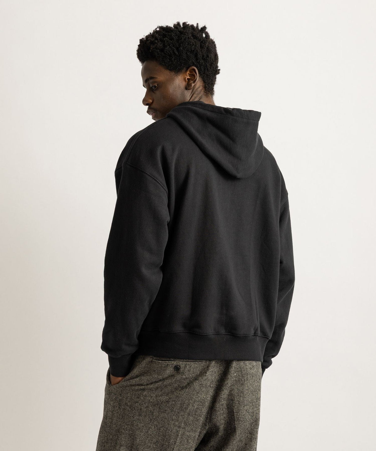 Canal Waffle Lined Zip Hoodie