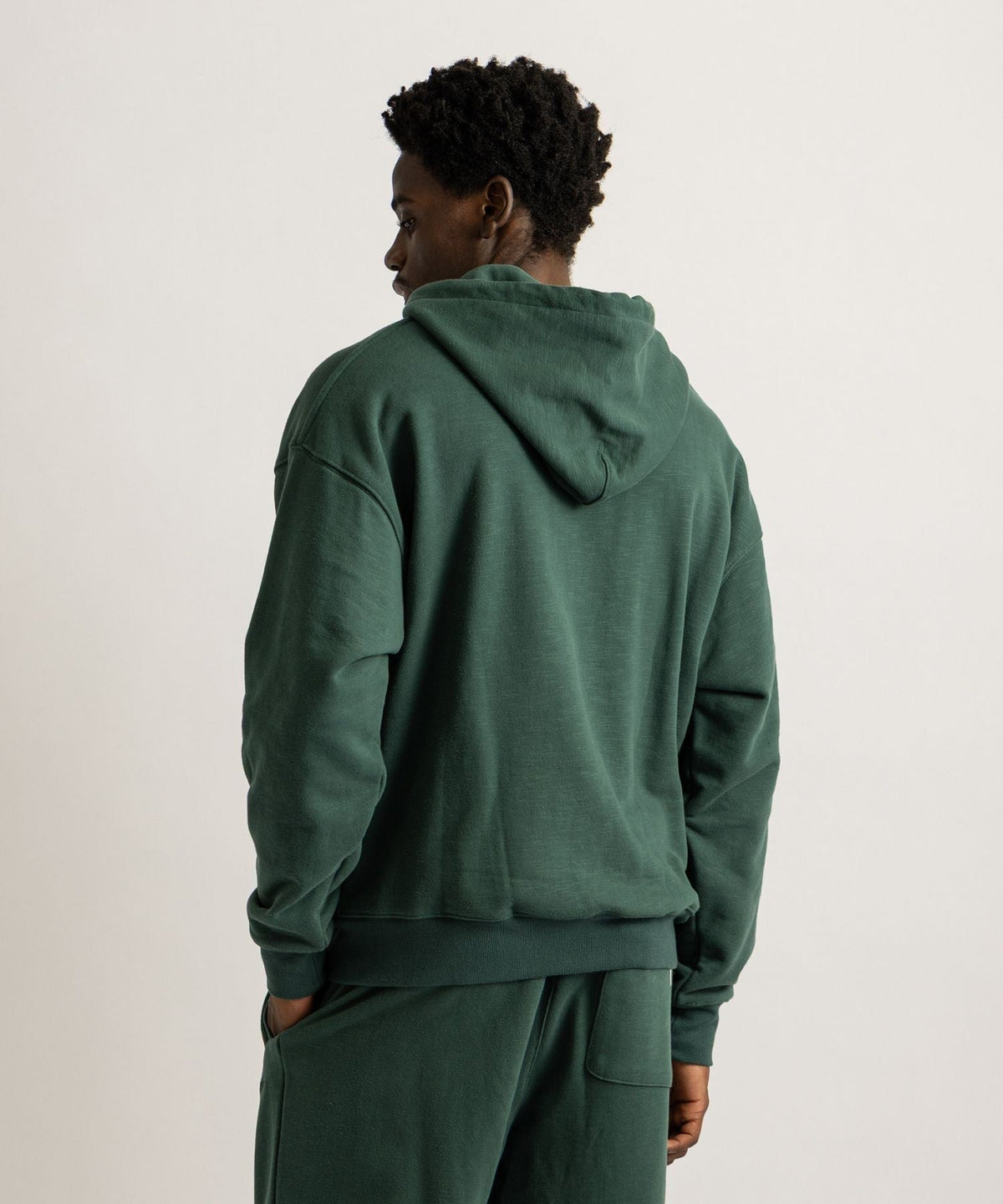 Canal Waffle Lined Zip Hoodie