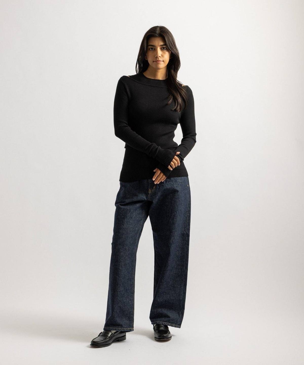 Corinne Double Layer Knit | WOMEN