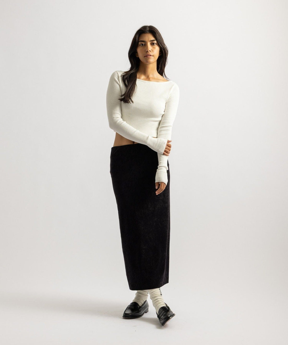 Corinne Double Layer Knit | WOMEN