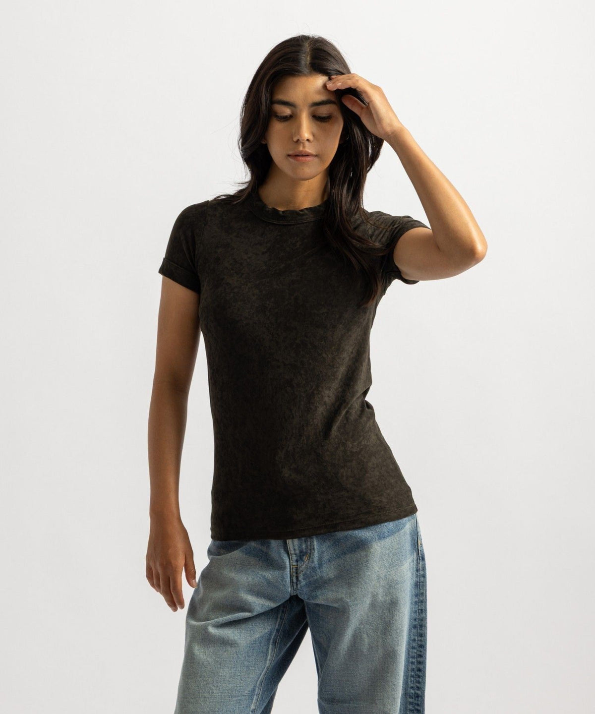 Nadia Trim Collar Top | WOMEN