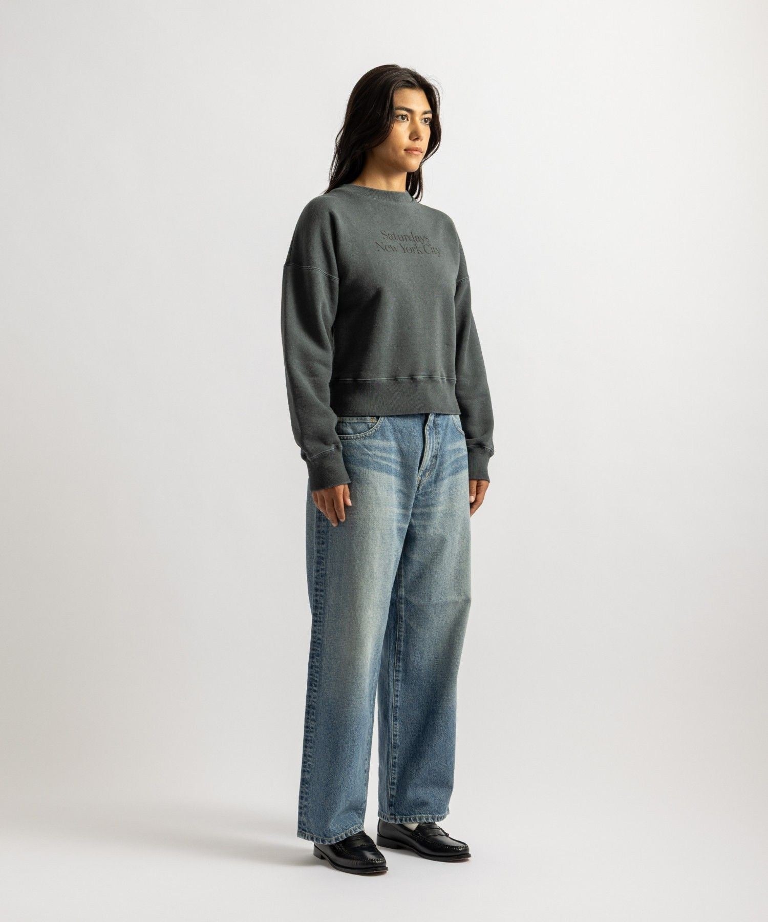 Genny Dropped Shoulder Sweat | WOMEN