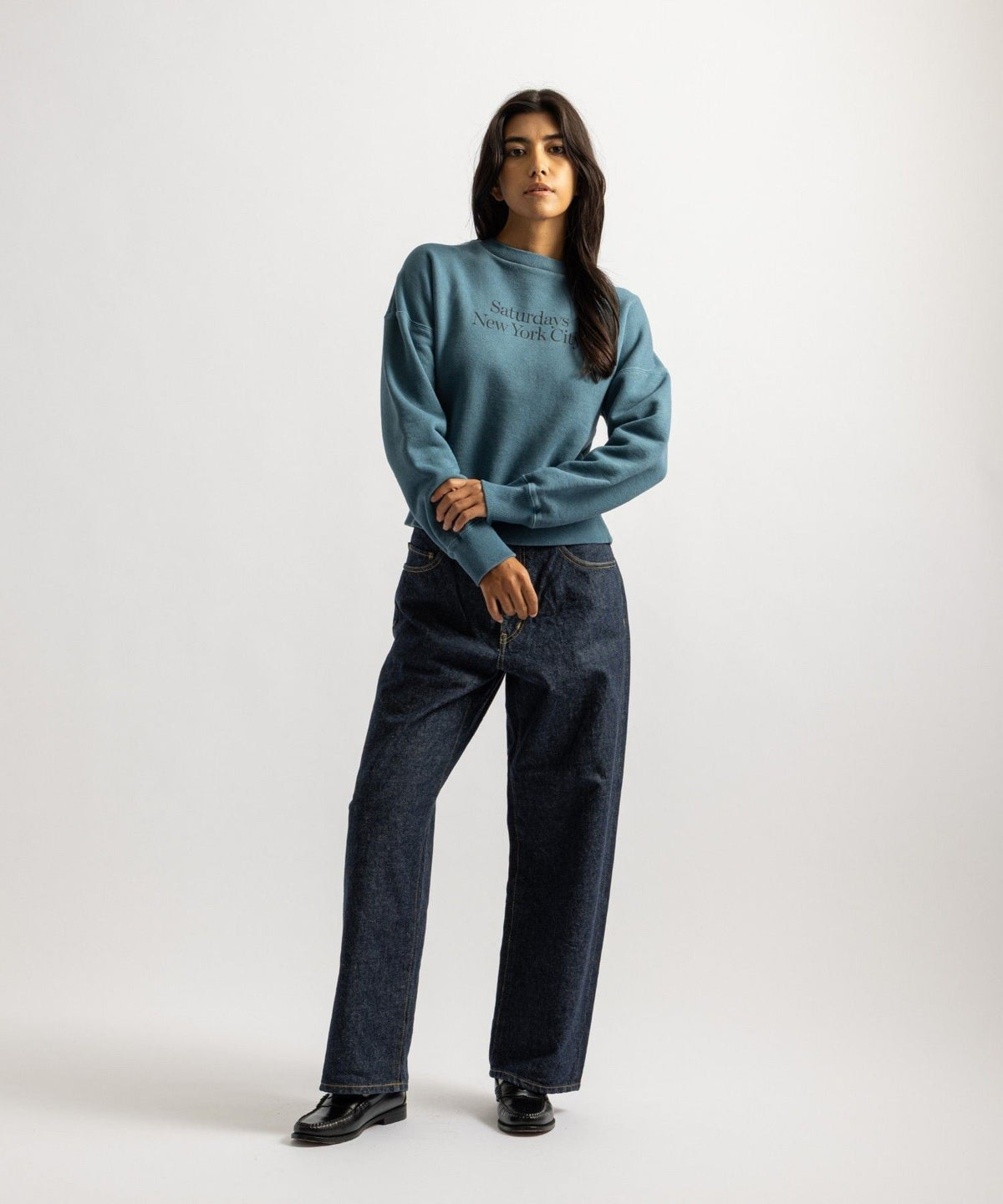 Genny Dropped Shoulder Sweat | WOMEN