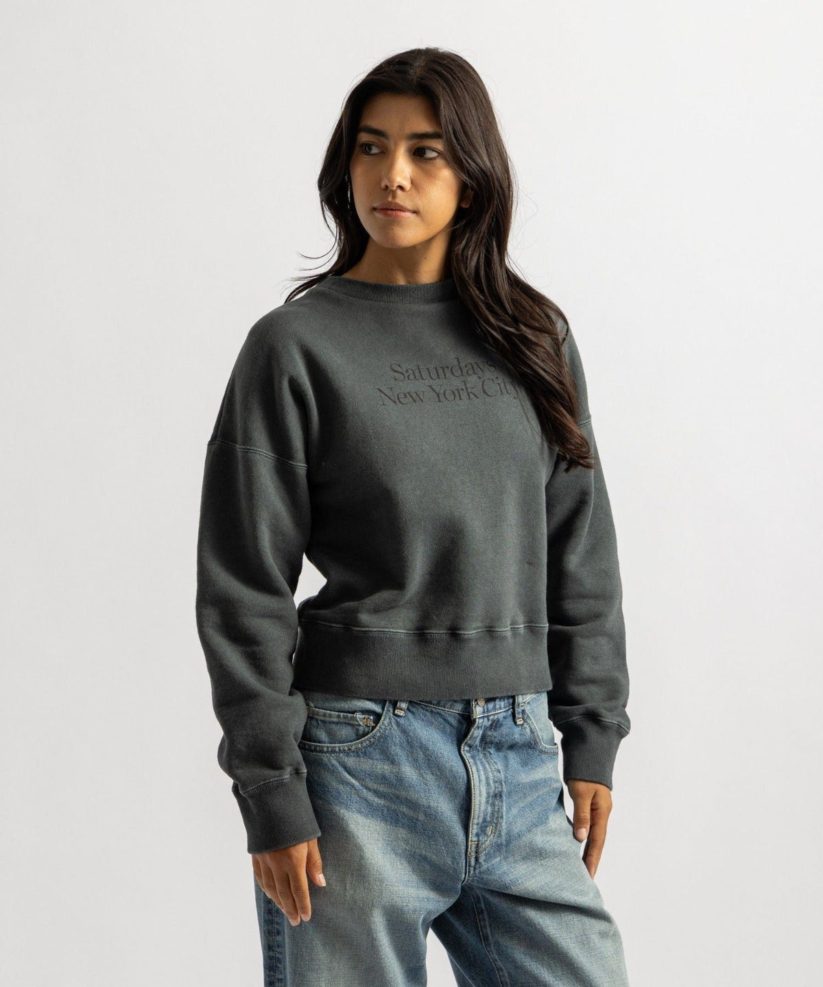 Genny Dropped Shoulder Sweat | WOMEN