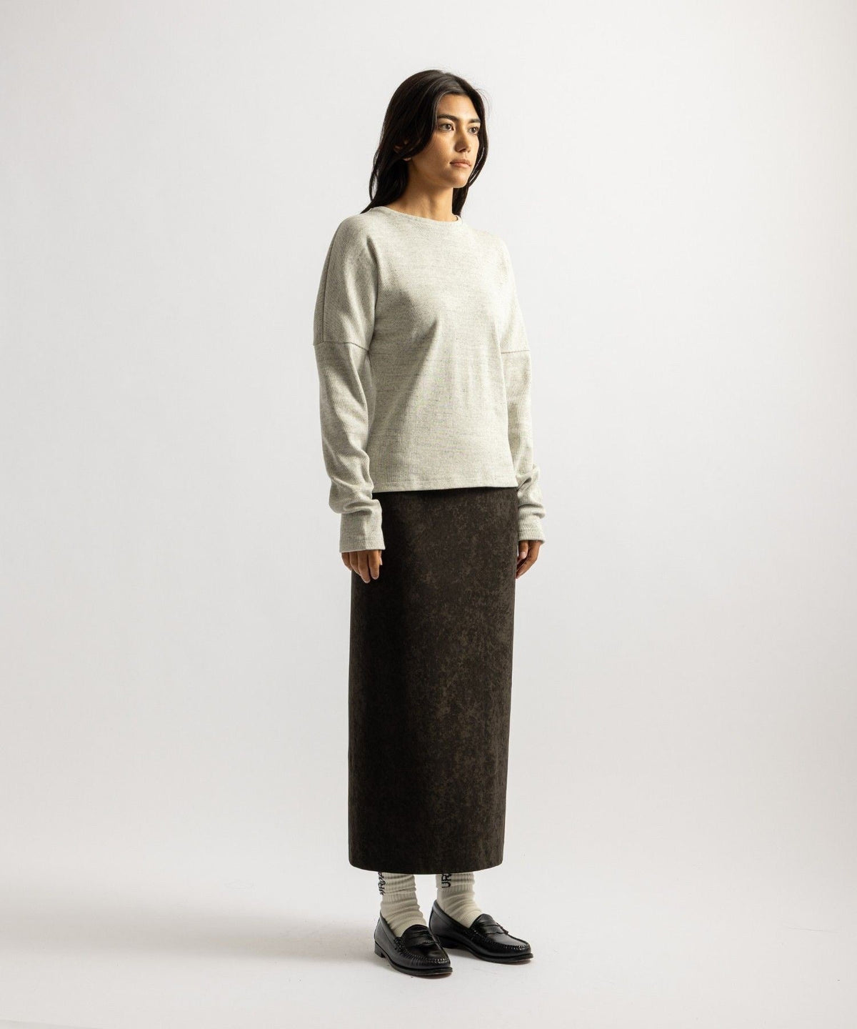 Steff Marl Layer Top | WOMEN