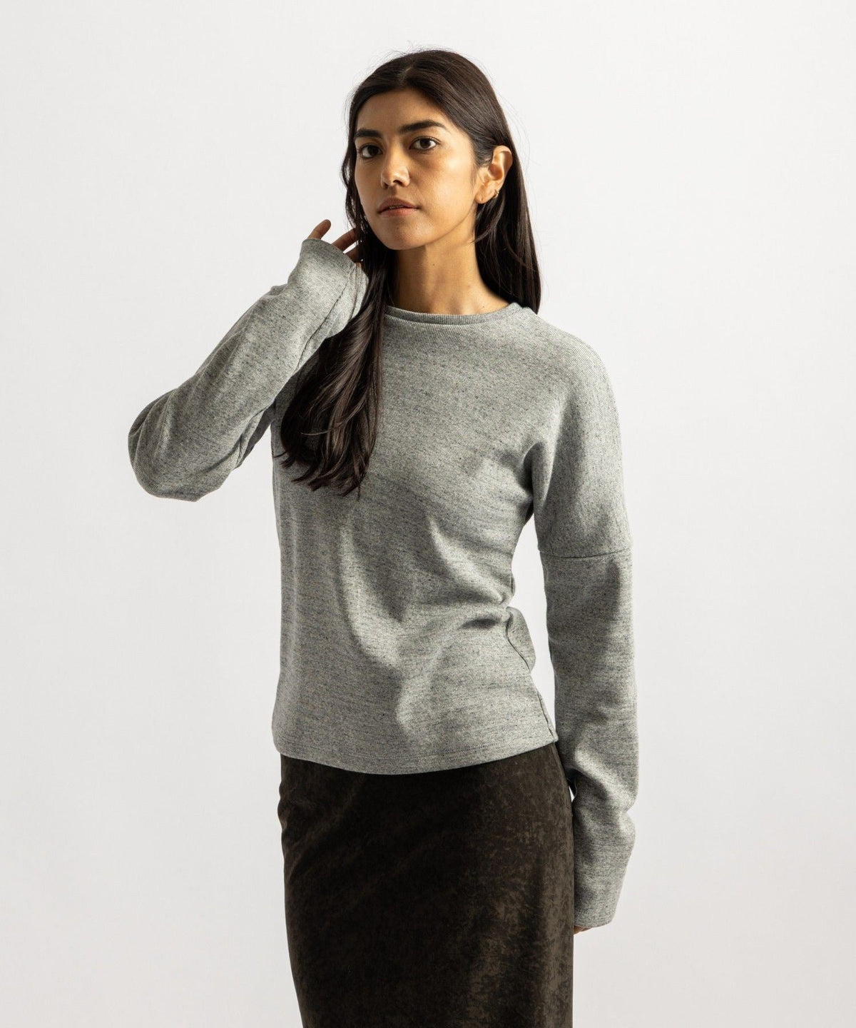 Steff Marl Layer Top | WOMEN