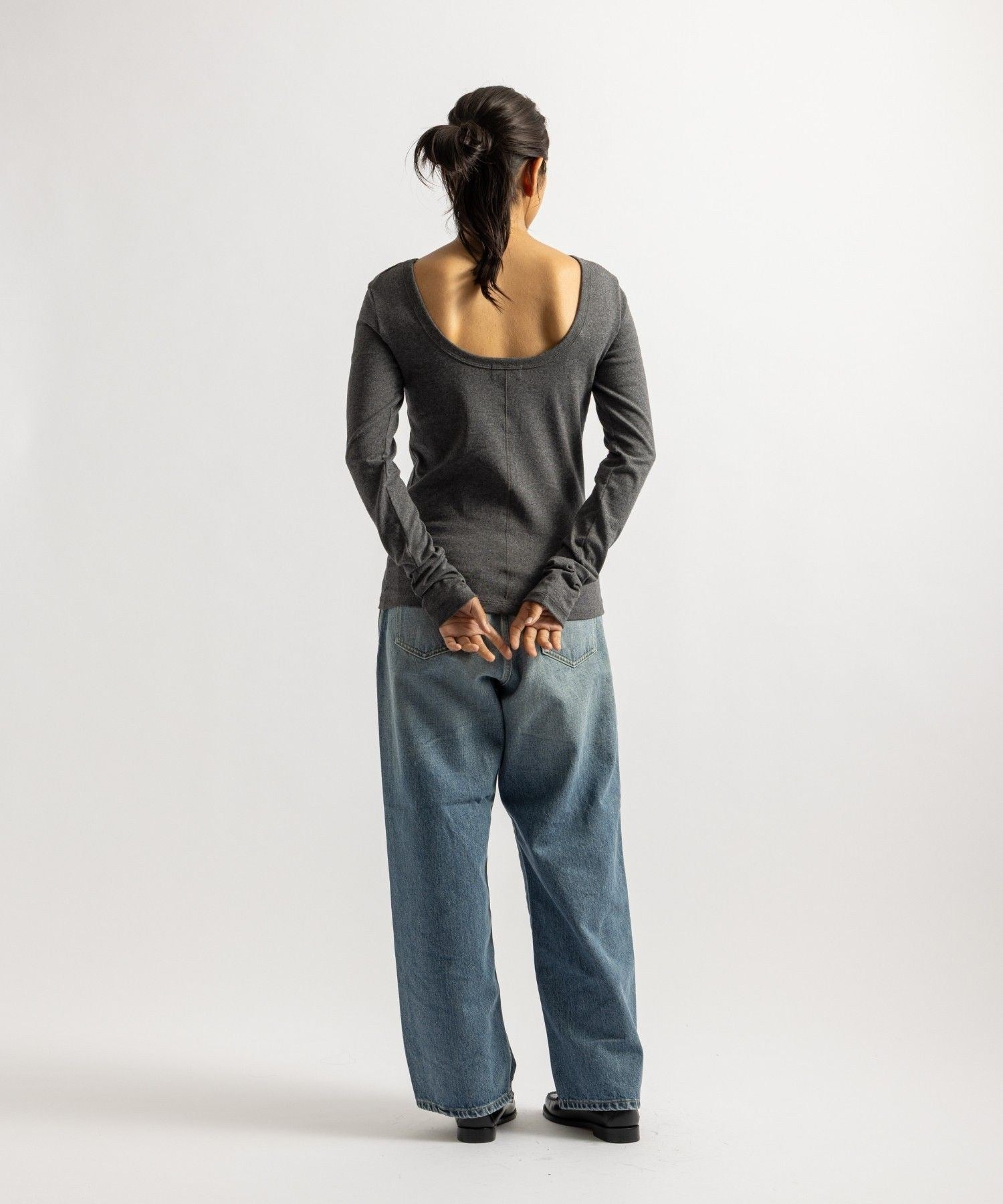 Clara Scoop Back Top | WOMEN