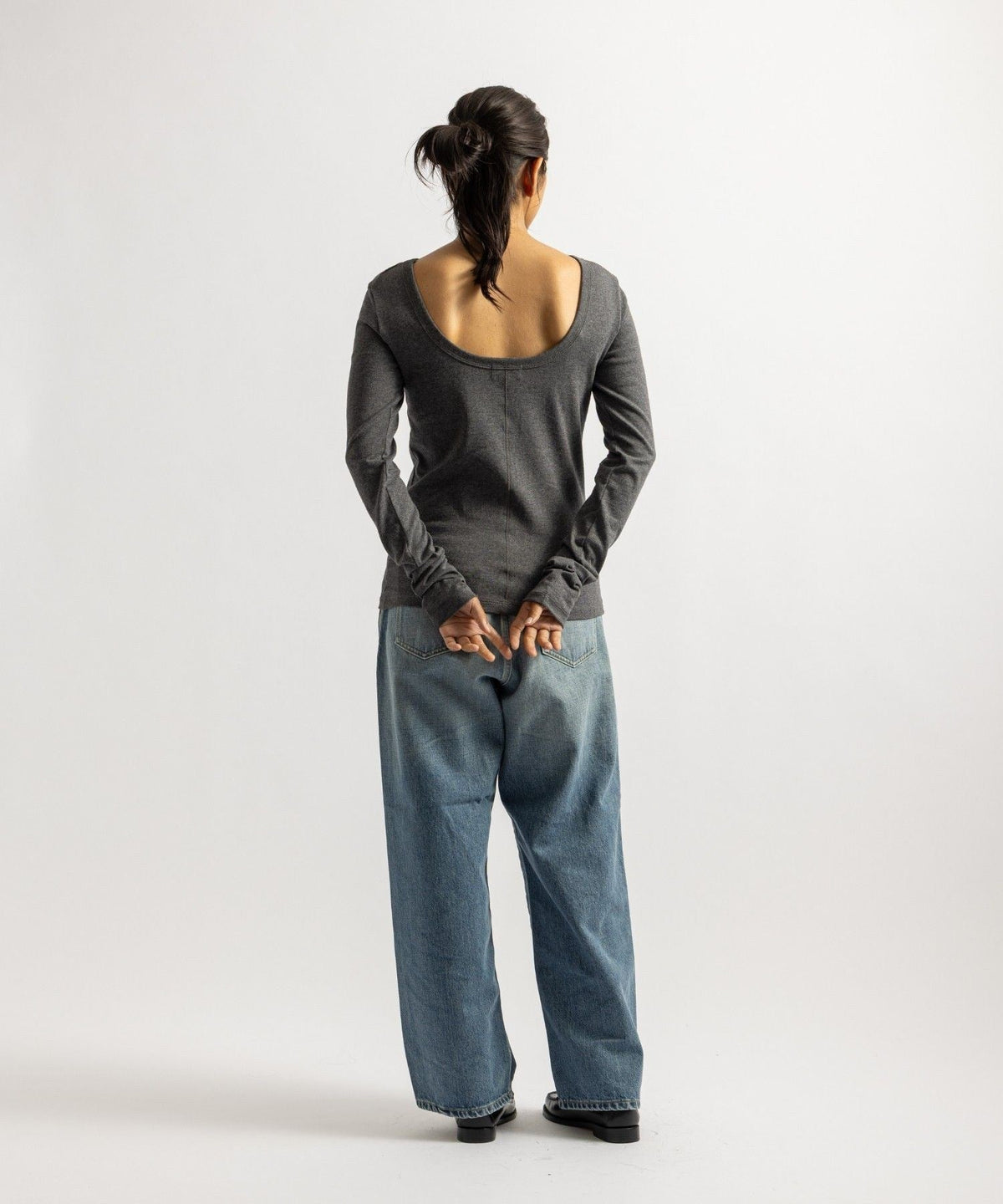 Clara Scoop Back Top | WOMEN