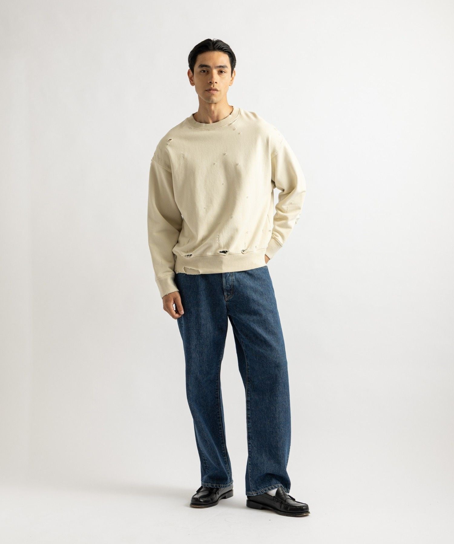 Tobias Straight Denim Pant