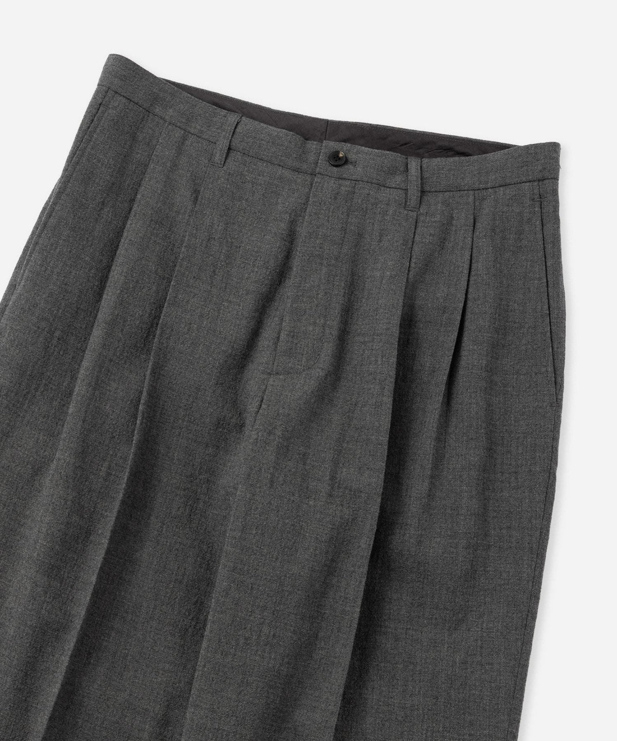 George Wool Two Tuck Pant