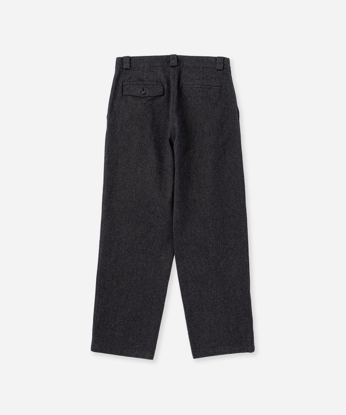 George Wide Melange Two Tuck Pant