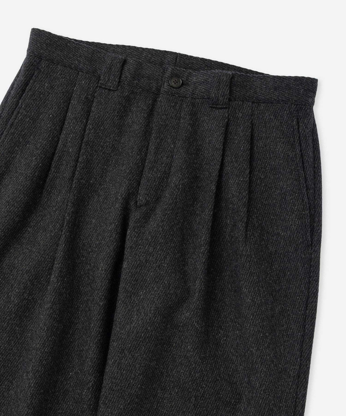 George Two Tuck Tweed Pants