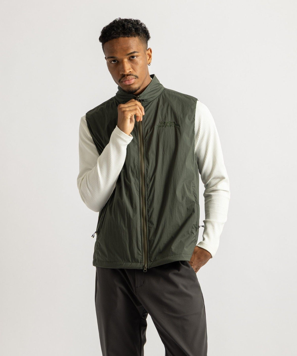 Crispy Nylon Octa Vest