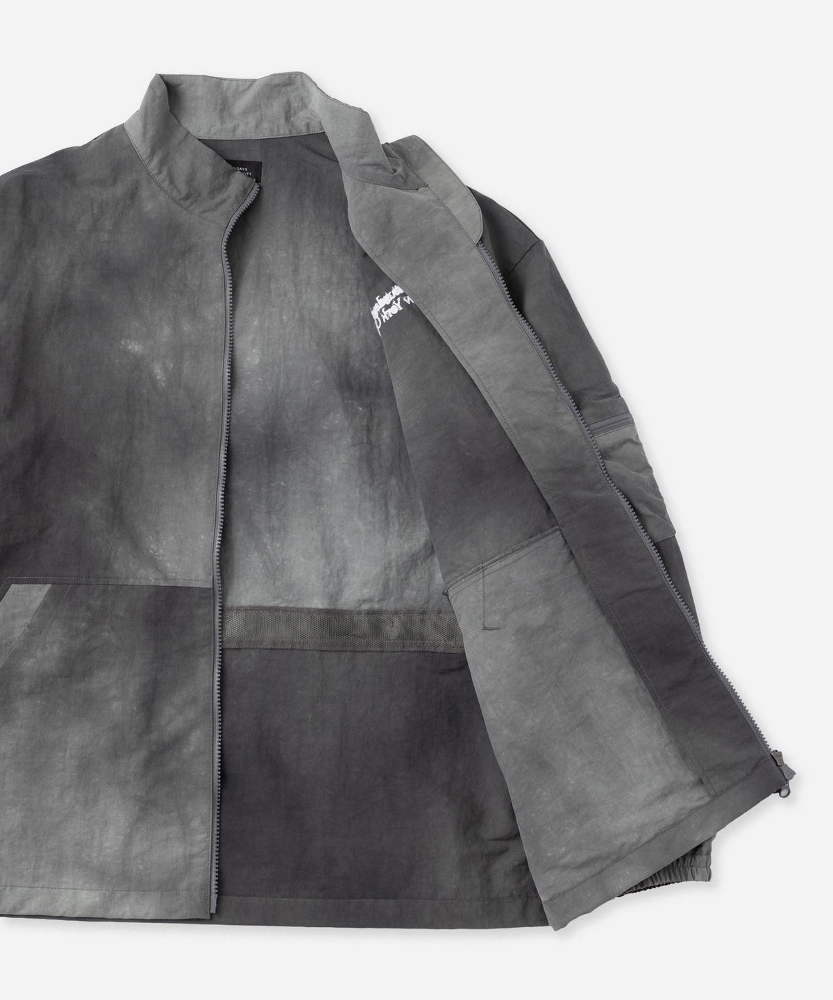 Marble Dyed Zip Blouson