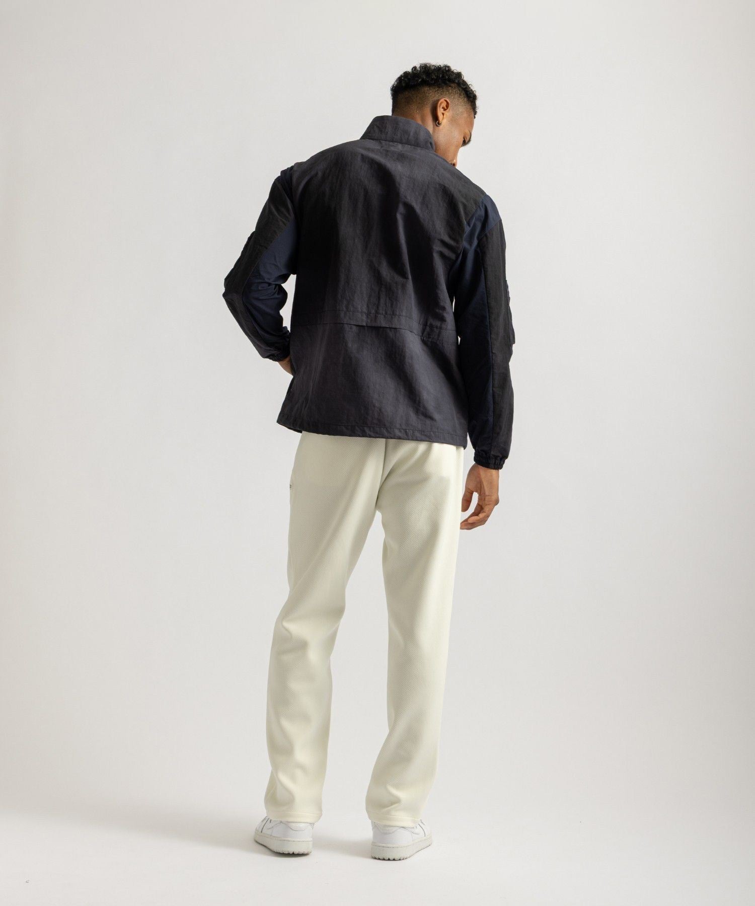 Marble Dyed Zip Blouson