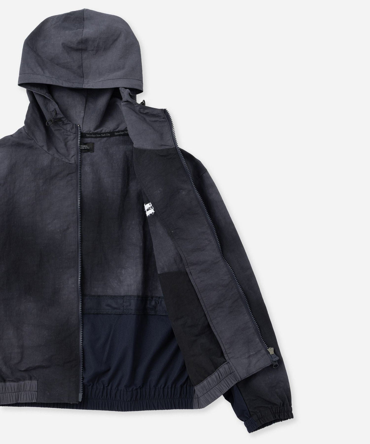 Marbledyed Zip Hoodie | WOMEN