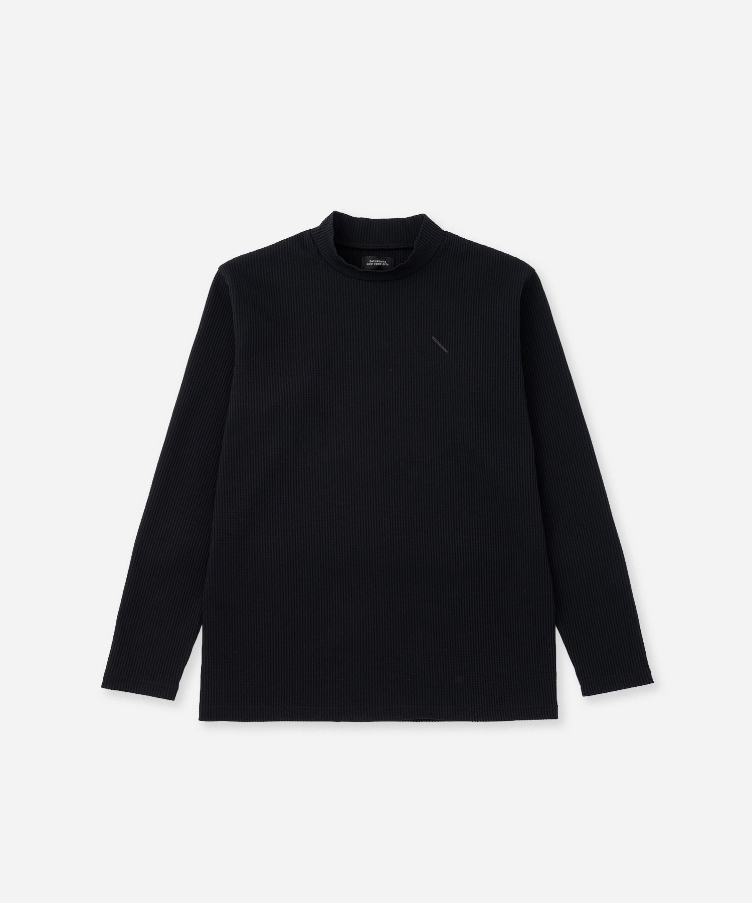 Waffle Mockneck LS | Saturdays NYC Japan