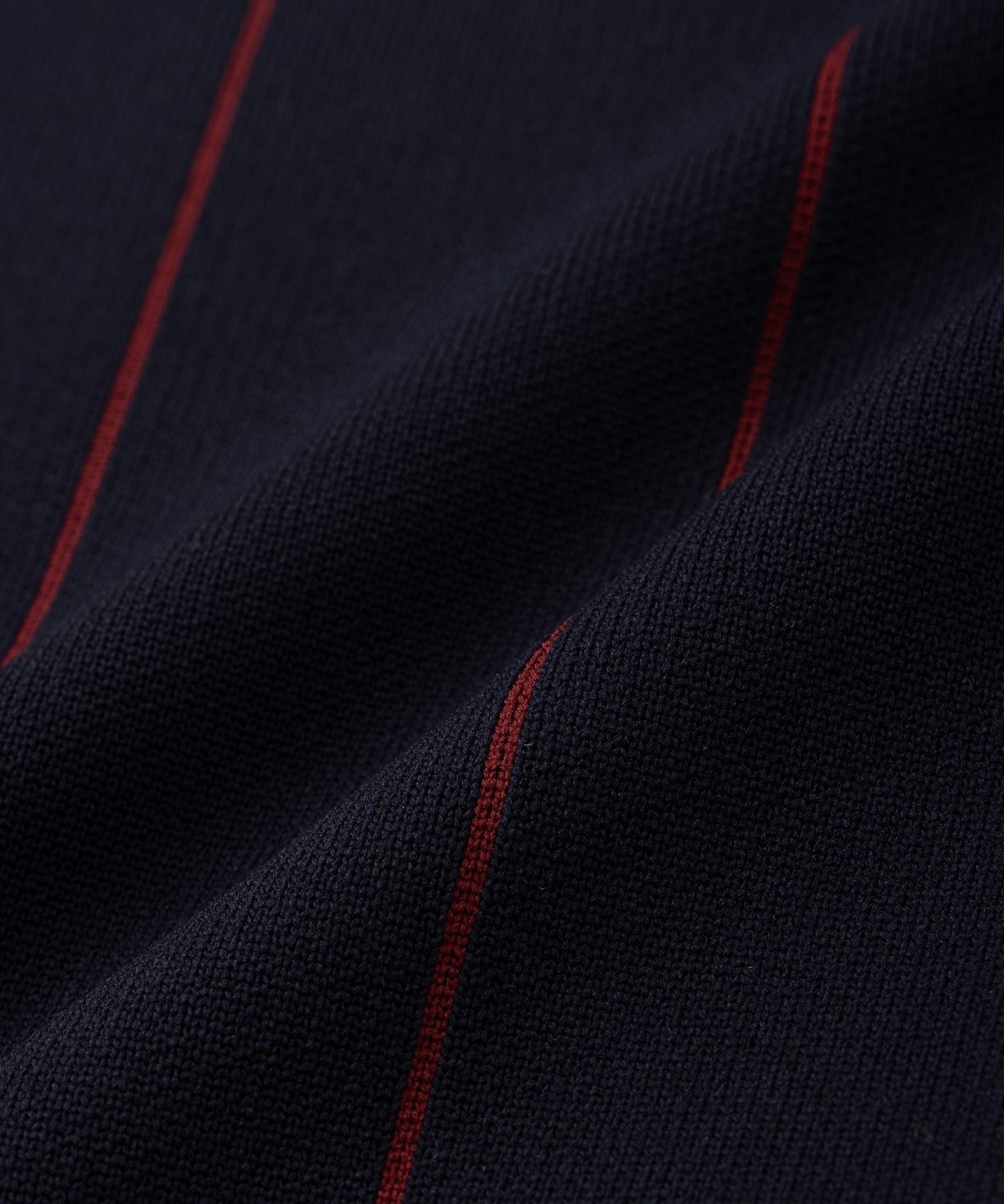 Jacquard Stripe Crewneck Knit