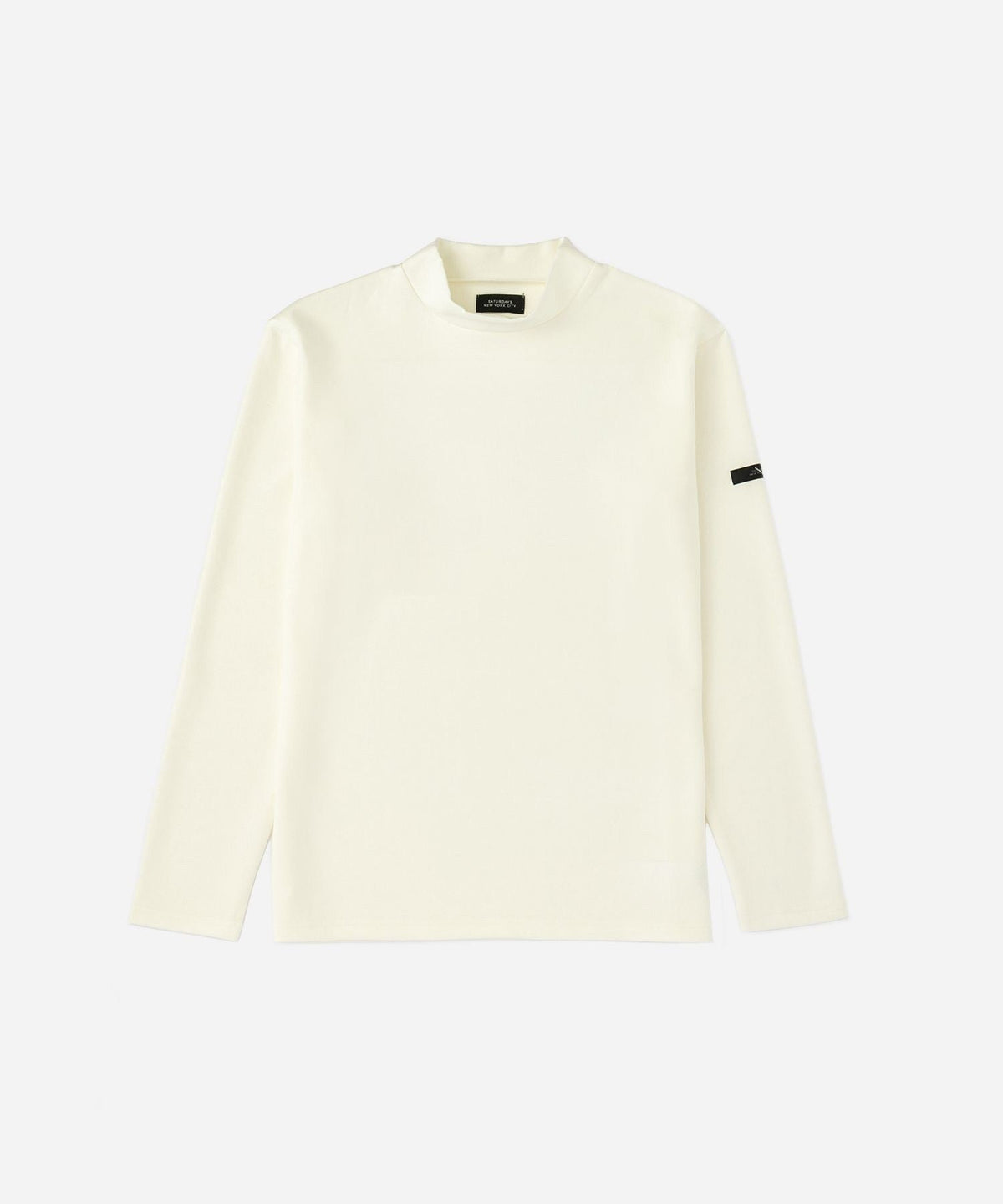 Doubleknit Mockneck LS