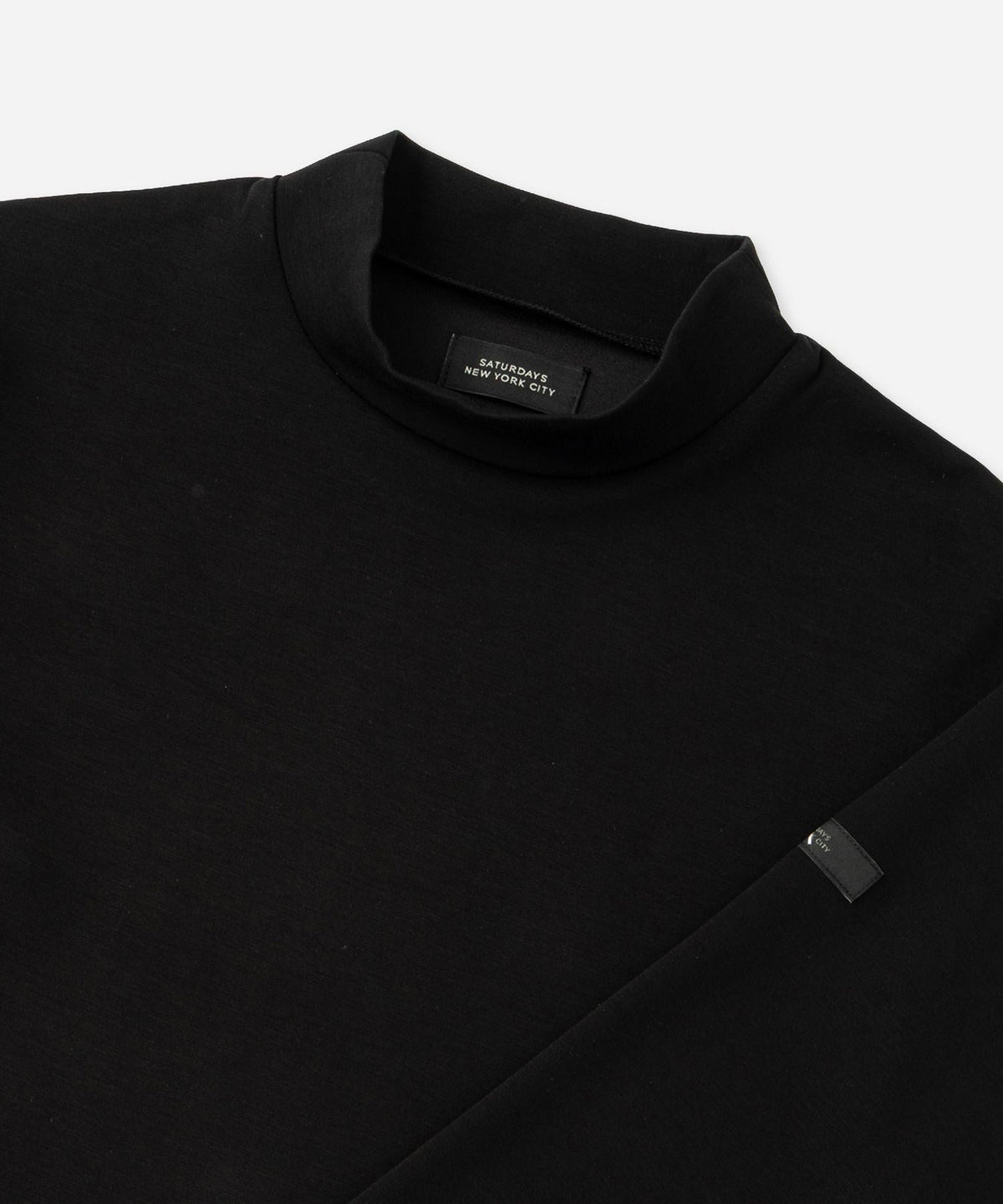 Doubleknit Mockneck LS