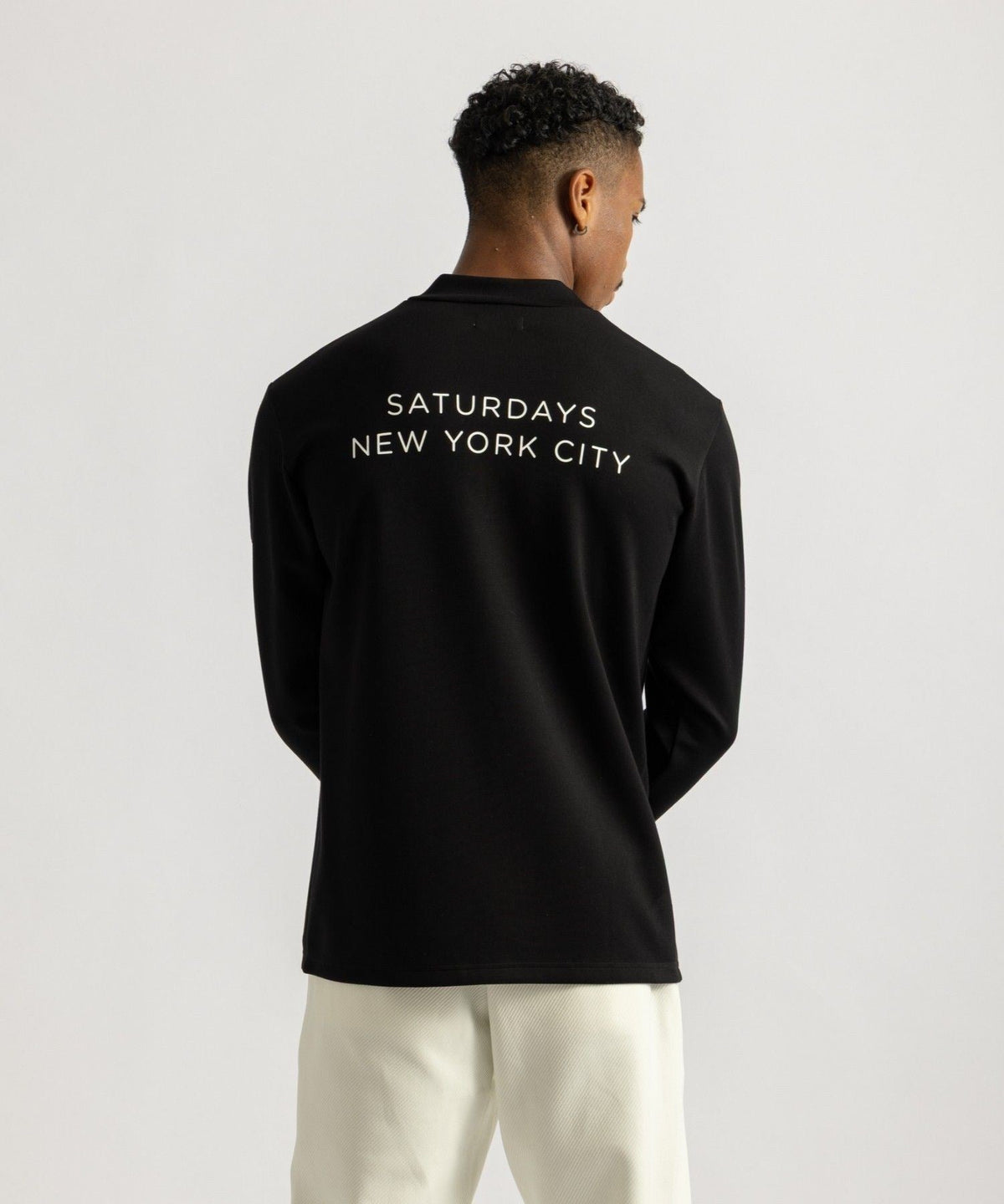 Doubleknit Mockneck LS