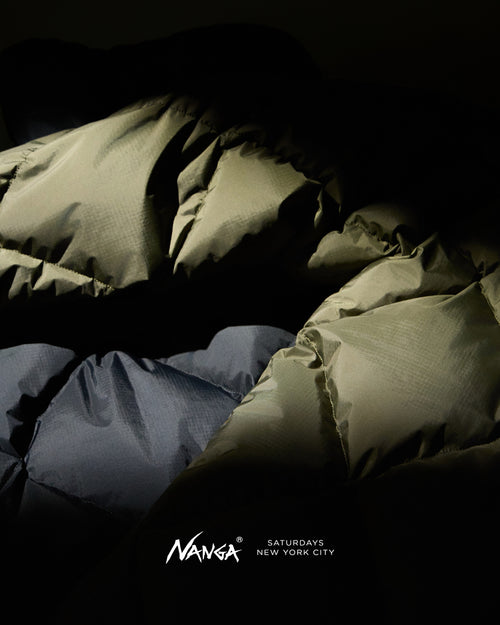 【新品】SATURDAYS NEW YORK CITY　長袖モック　ネイビー　M Knitted Half Zip LS Mock | Saturdays NYC Japan